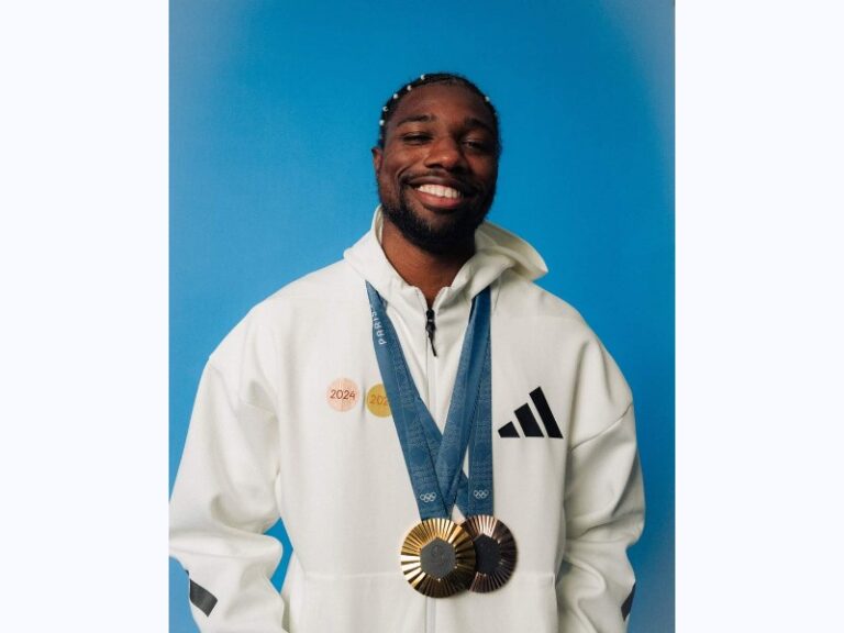 Noah Lyles is an American sprinter, field athlete and a gold medalist at the 2024 Olympics