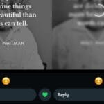 This new feature allows you to react to a status without sending any emotion. The feature is now available to users