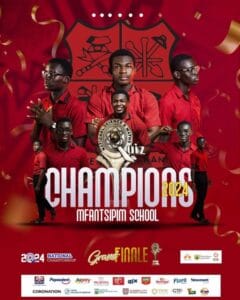 What appeared to be a lost contest turned out to be a won battle as the lads from the Westside secured victory in the 2024 edition of the coveted National Science and Maths Quiz.