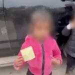 A 2-year-old toddler from El Salvador arrived at US-Mexican border telling authorities she is looking for her parents, according to reports.