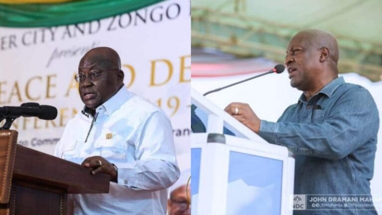 President Akufo-Addo has revealed in an interview monitored by smartandstuck.com that former president John Dramamni Mahama has never said any good thing about his governance since he took office.