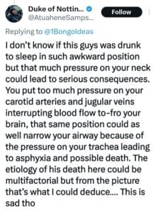 An unidentified man who initially appeared to be dozing off has tragically passed on in a trotro bus from Tarkwa to Kumasi according to information smartandstuck.com has gathered.