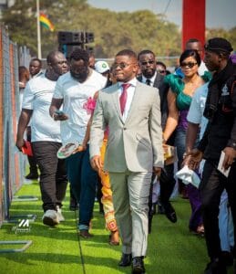 A lot of dignitaries and high profe personalities graced the inauguration ceremony at the Independence Square.