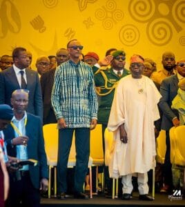 A lot of dignitaries and high profe personalities graced the inauguration ceremony at the Independence Square.