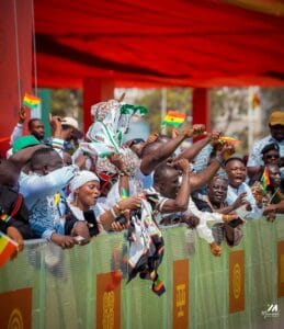 A lot of dignitaries and high profe personalities graced the inauguration ceremony at the Independence Square.