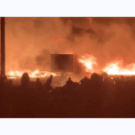 Hundreds of shops at the Accra Central Business market, popularly known as Kantamanto has been destroyed by a ravaging fire on January 2, 2025