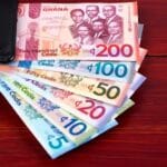 The Cedi is steadily improving in value relative to other major foreign currencies after going through some difficult and challenging times