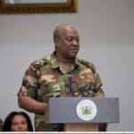 The Ghana Armed Forces Chiefs have donated their full month's salary in support of the Ghana Medical Trust Fund which is widely known as Mahama Cares.