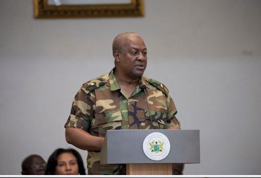 The Ghana Armed Forces Chiefs have donated their full month's salary in support of the Ghana Medical Trust Fund which is widely known as Mahama Cares.