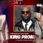 Ghanaian highlife and afrobeat singer, Gregory Bortey Newman, known by his stage name as King Promise won the Artiste of the Year at the just ended Telecel Ghana Music Awards.