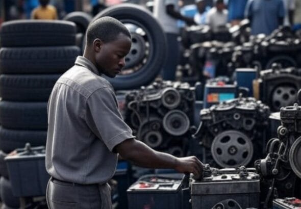 Some spare parts dealers at Abossey Okai has indicated that the prices on their merchandise can not be reduced at the moment despite the rise of the cedi against the dollar and other foreign currencies. Explaining their reason, the traders noted that they purchased their goods at a time the exchange rate was extremely and due to that price reduction at the moment will make them increasingly huge losses. This assertion goes contrary to the assurance from the Abossey Okai Spare Parts Dealers Association, that there will be price adjustment in line with the cedi's recovery. The dealers stated in an interview with Citi Business News that price adjustment can only come into fruition if they are able to restock at the current exchange rates. Francis Appiagyei who is a spare parts dealer at Abossey Okai stressed that they ordered their goods at a time where the exchange rate was higher and it would be difficult for them to adjust their prices at the moment. According to him, it could only be fair that they sell-off their goods and make new order at the current exchange rates that is when prices of goods can be adjusted. Eric Osei who is also a spare parts dealer said that they will adhere to the directives from their leaders urging them to adjust prices of their goods but not at the moment. He emphasized that the prices of their goods will only be adjusted when the cedi continues to maintain it recovery.
