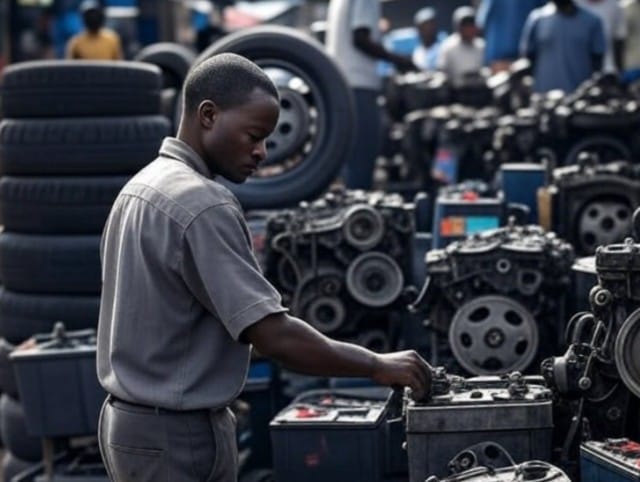 Some spare parts dealers at Abossey Okai has indicated that the prices on their merchandise can not be reduced at the moment despite the rise of the cedi against the dollar and other foreign currencies. Explaining their reason, the traders noted that they purchased their goods at a time the exchange rate was extremely and due to that price reduction at the moment will make them increasingly huge losses. This assertion goes contrary to the assurance from the Abossey Okai Spare Parts Dealers Association, that there will be price adjustment in line with the cedi's recovery. The dealers stated in an interview with Citi Business News that price adjustment can only come into fruition if they are able to restock at the current exchange rates. Francis Appiagyei who is a spare parts dealer at Abossey Okai stressed that they ordered their goods at a time where the exchange rate was higher and it would be difficult for them to adjust their prices at the moment. According to him, it could only be fair that they sell-off their goods and make new order at the current exchange rates that is when prices of goods can be adjusted. Eric Osei who is also a spare parts dealer said that they will adhere to the directives from their leaders urging them to adjust prices of their goods but not at the moment. He emphasized that the prices of their goods will only be adjusted when the cedi continues to maintain it recovery.