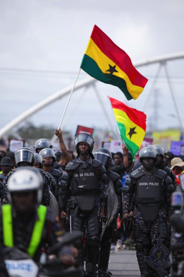 The Ghana Police Service has suspended one of its officers for allegedly possessing a restricted pharmaceutical substance.