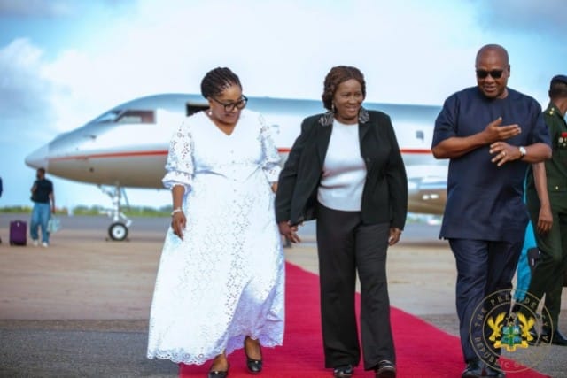 Vice President Naana Jane Opoku-Agyemang has successfully recovered and has safely arrived in Ghana to continue her official duties.