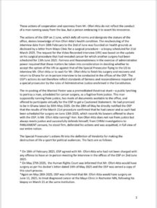 The family of Ken Ofori-Atta is accusing Kissi Agyebeng, the Special Prosecutor, of abusing his power in relation to the ongoing investigation of the former Finance Minister and the initiation of an Interpol arrest warrant, branding Mr. Ofori-Atta as a fugitive from justice for allegedly exploiting his official position for personal gain.