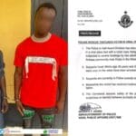 The Half Assini Divisional Police Command of the Ghana Police Service has arrested two individuals seen in a viral video beating a 12-year-old for allegedly stealing Ghs200