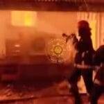 Reports trickling in indicates that Korle-bu Teaching Hospital which is located at Dansoman in the Greater Accra Region of Ghana has caught fire.