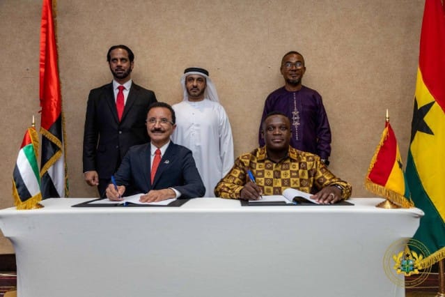 Samuel Nartey George, Ghana's Minister of Communication, Digital Technology, and Innovation, has praised a partnership agreement with the United Arab Emirates (UAE) and expressed his strong belief that it will transform Ghana's digitalization.
