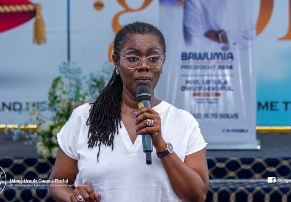 The former Minister for Communications and Digitization of Ghana, Ursula Owusu-Ekuful, has spoken frankly about her "supi supi" (lesbianism) experiences while she was a high school student.
