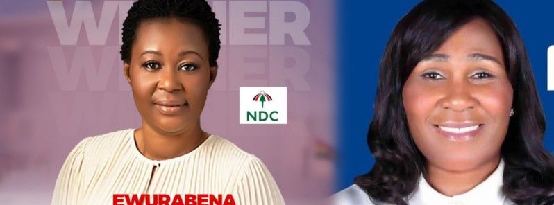 Ewurabena Aubynn who contested on the ticket of the National Democratic Congress (NDC) in the just ended Ablekuma North rerun has emerged victorious after beating her strongest opponent, Akua Afriyie of the New Patriotic Party (NPP).
