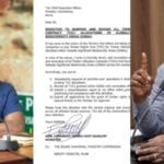 The Minister of Lands and Natural Resources, Emmanuel Armah-Kofi Buah, has ordered the Acting CEO of the Forestry Commission, Dr. Hug Brown to suspend and revoke all Timber Utilization Contracts (TUCs) awarded to timber merchants within protected areas for the purpose of harvesting legally sanctioned timber products.