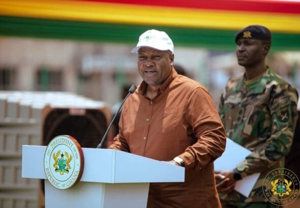 President John Dramani Mahama has stated that declaring a state of emergency would be his last resort because Ghana already has laws in place that are capable of dealing with persons involved in illicit mining.