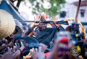 The funeral rites for the esteemed Asantehemaa, Nana Konadu Yiadom III, brought together distinguished political leaders and dignitaries at the Manhyia Palace in Kumasi to pay their final respect to the late Queenmother of Asanteman