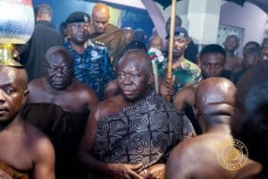 The Manhyia Palace in Kumasi became the epicenter of mourning and cultural display as Asanteman commemorates the demise of the late Asantehemaa, Nana Konadu Yiadom III. 