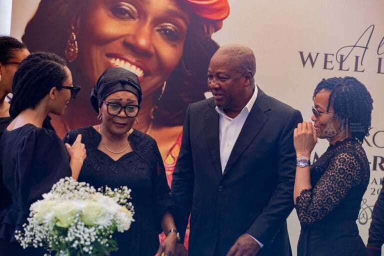 Pres Mahama at Rawlings'