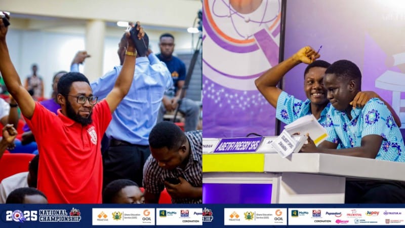 In a competitive contest at the One-eighth Stage, Abetifi Presby Senior High School had a total of 54 points to emerge victorious.