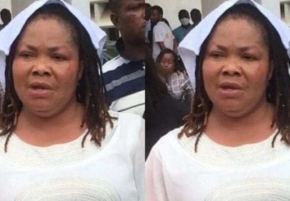 Embattled Nana Agradaa who is currently serving a jail term of 15 years appeared at the Accra High Court on October 21 to continue her legal battle with Osofo Appiah Biblical.