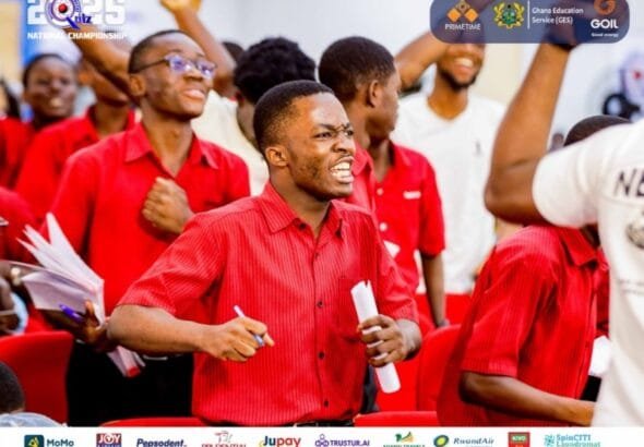 Mfantsipim School (BOTWE) silenced both Prempeh and Adisadel College in today's quarterfinals contest of the National Science and Maths Quiz displaying confidence and resilience from the start of the contest to book a place in the semi-finals.