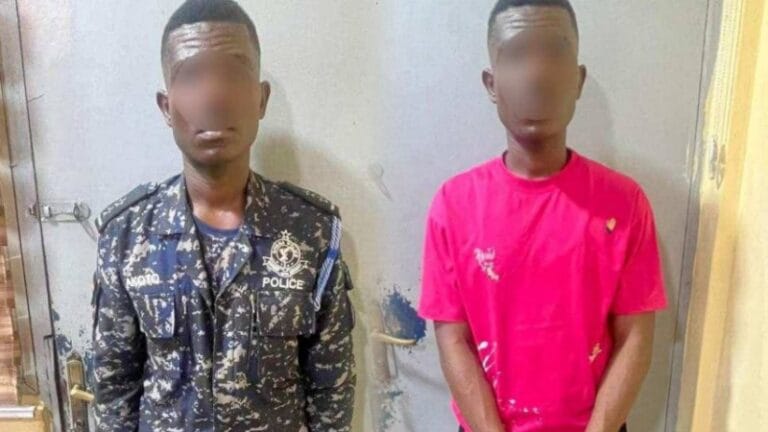 Ghana Police Service has arrested a 32-year-old man, Akoto Nelson, for posing as a police officer during a public event at the Black Star Square in Accra.