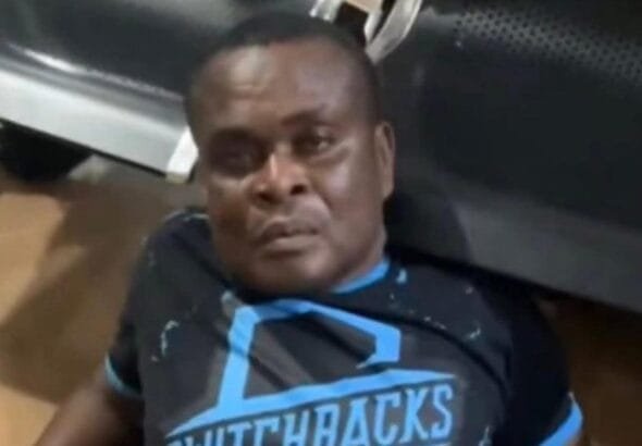 The Criminal Investigations Department of the Ghana Police Service has taken into custody the landlord captured in a video beating his wife while she was naked.
