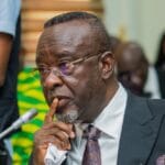 Justice Paul Baffoe-Bonnie has been sworn in today, November, 17 as Ghana's new Chief Justice at the Jubilee House in Accra. 