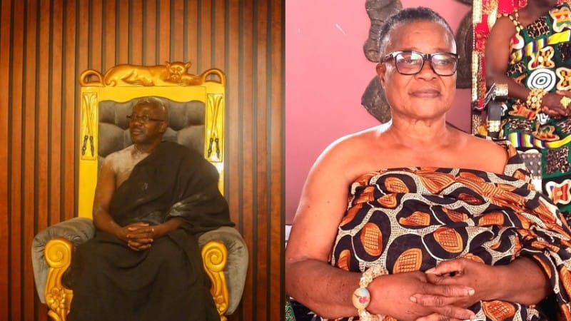 In a dramatic turn of events, the Kwahuhene, Daasebre Akuamoah Boateng III, has been taken into custody after a dawn raid on the Kwahu Palace, which also led to the detention of the Queen Mother, Nana Adwoa Gyemfua, as confirmed by Citi News