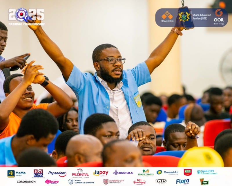 St. Peter's Senior High School has booked a slot in the semi-finals stage after a sterling performance against Mawuli School and University Practice SHS in the National Science and Maths Quiz competition. 