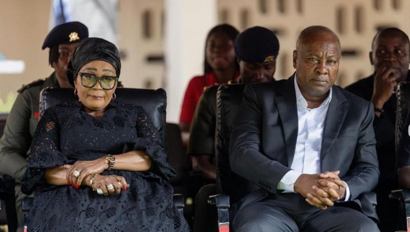 President John Dramani has eulogized the late Nana Konadu Agyeman-Rawlings, Ghana's First Lady, describing her as a dedicated person who contributed significantly towards the development of the nation