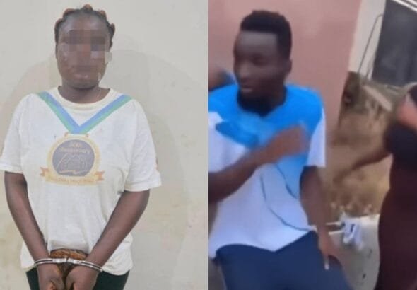 The police have arrested a woman seen in a viral video assaulting a man. Also, the person who was taking videos and pictures of the unfortunate incident has been grabbed by the law enforcement agency