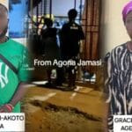 The Ghana Police Service has arrested two suspects sighted in a viral video physically assaulting a young girl at Agona Jamasi in the Ashanti region of Ghana. 