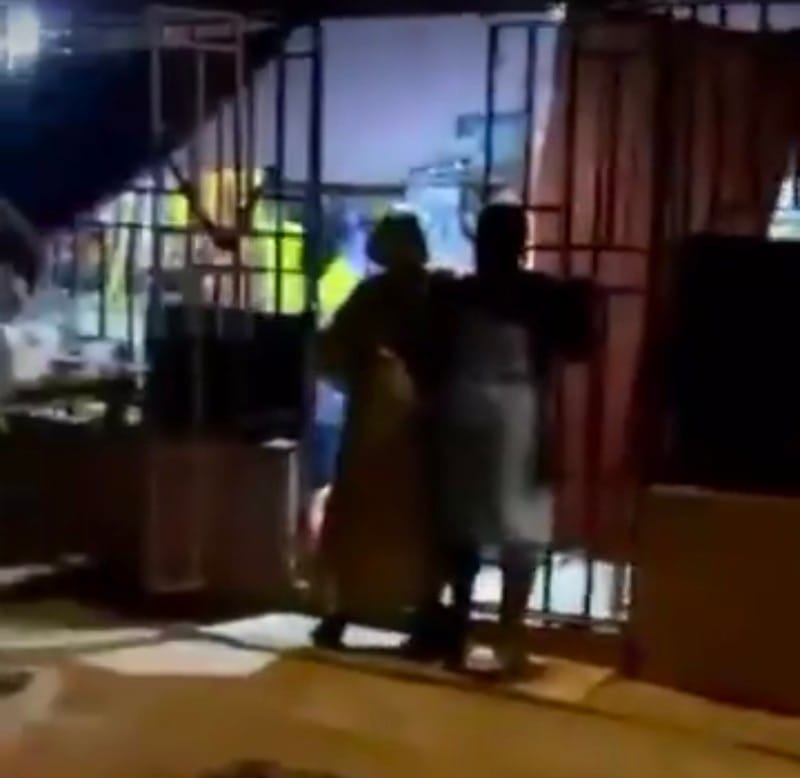 A heartbreaking video which is currently circulating on social media captures a young girl receiving serious beatings from a man identified as Atta.