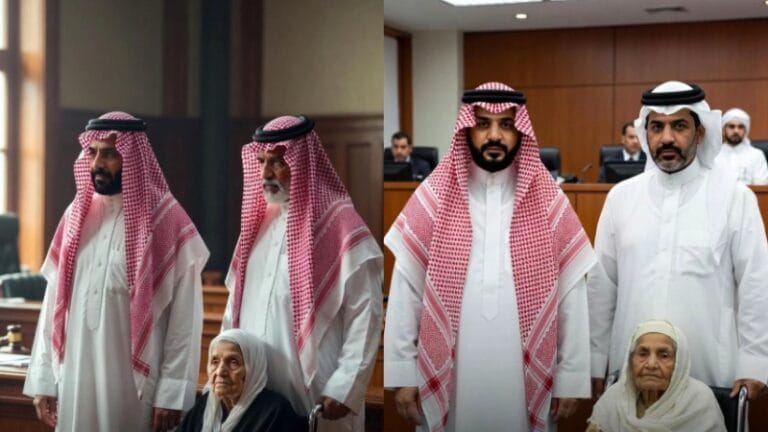 Faced with uncertainty, the judge summoned their mother to make the decision. Her response resonated with everyone—she expressed that she could not choose, as both of her sons were like her left and right eyes.