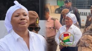 Fetish priestess turned Evangelist, Patricia Asiedua Asiamah popularly known as Nana Agradaa has reason to breathe a sigh of relief. The Accra High Court has officially reduced her 15-year jail term to just 12 months, as announced in today's ruling, February 5.