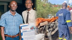 The University of Cape Coast, one of Ghana's most leading universities, has suffered another tragedy with the death of two members in a horrific accident on the Accra-Cape Coast Highway, allegedly due to the negligent driving of a Tipper Truck driver.