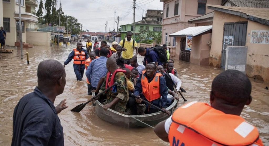 As heavy rains once more submerged neighbourhoods across Ghana’s capital, an old newspaper report from 1960 has gone viral, painfully reminding residents that the city’s flooding crisis has remained unsolved for over six decades.