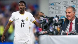 In an interview on Asempa FM, GFA's Communication Director Asante Twum said that coach Carlos Queiroz was the driving force for Rahman's return to Black Stars, citing the team's "technical outlook."
