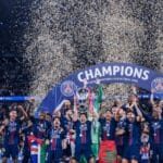 Paris Saint-Germain have successfully defended their UEFA Champions League title, defeating Arsenal 4-3 on penalties after a tense 1-1 draw following extra time in Budapest.