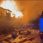 A major fire swept through Accra’s Tudu enclave on Wednesday night, June 3, 2026, destroying parts of the Accra Central Police Station and nearby shops at Makola Market. The incident happened during heavy rainfall and flooding that hit Accra, marking 11 years since the June 3, 2015 Circle disaster. 