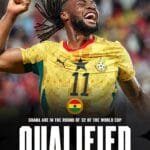 The Black Stars have been officially recognized by FIFA as one of the teams that have advanced to the round of 32 in the 2026 FIFA World Cup, in anticipation of the important match against Croatia in the final group L encounter today, June 27.