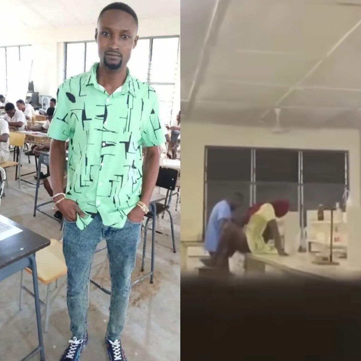 Education Ministry Calls On Ghanaians To Help Locate Bole SHS Teacher Captured Chopping SHS Student